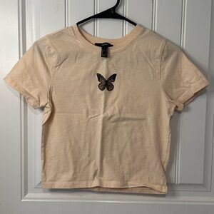 Forever 21 large cropped tee.